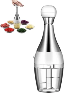 Keuken hakmolen groentehakker slasnijder zilver