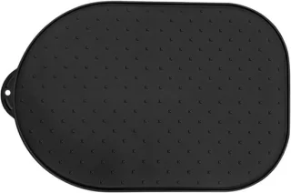 Keuken mixer mat 40x27 cm zwart