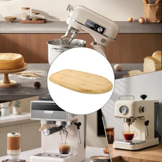 Keukenapparaat Onderlegger - Glijmat Mixer - Keukenwerk Organiseren - Antislip Geoptimaliseerde Basis - 40.5 x 28.7 cm - Houtkleur