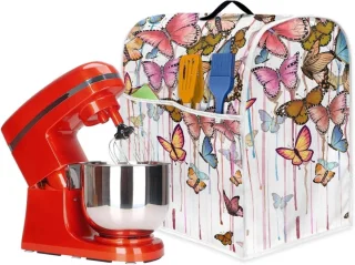KeukenDecor Mixer Deksel 45–8 Kwart Waterverf Vlinders