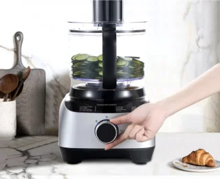 Keukenmachine 1300W Zilvergrijs