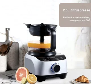 Keukenmachine 1300W Zilvergrijs