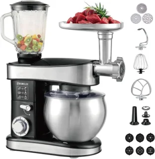 Keukenmachine 3-in-1 zwart