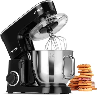 Keukenmachine bakmixer robot zwart