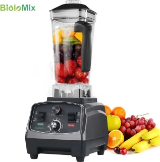 Keukenmachine Blender 2200W 2L Antraciet Met Droogmolen