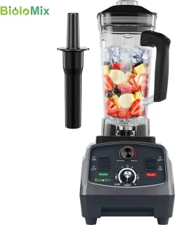 Keukenmachine Blender 2200W 2L Antraciet Met Droogmolen