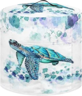 Keukenmachine cover Zeeschildpad Blauw