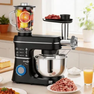 Keukenmachine Deegmixer 10L Zwart