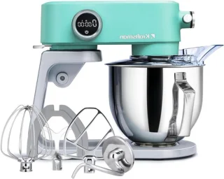 Keukenmachine deegmixer blauw