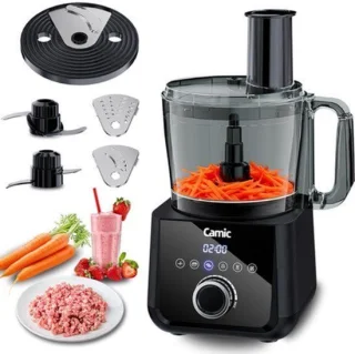 Keukenmachine food processor - Kunststof - Zwart