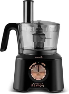 Keukenmachine - foodprocessor - keukenrobot - zwart koper