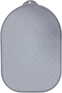 Keukenmachine glijmat, apparaat schuifhouder, grijs, 40.2 x 27.1 cm