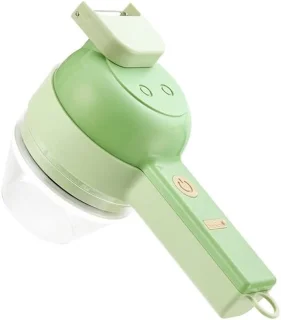 Keukenmachine groentehakker 200 ml zwart