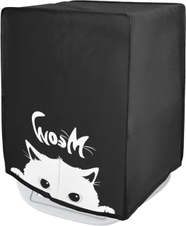 Keukenmachine hoes zwart-wit