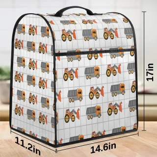 Keukenmachine Hoezen - Apparaatbeschermer Mixer - Keuken Organisatie - Met Opbergvakken - 43 x 37 x 28.5 cm - Gekleurd