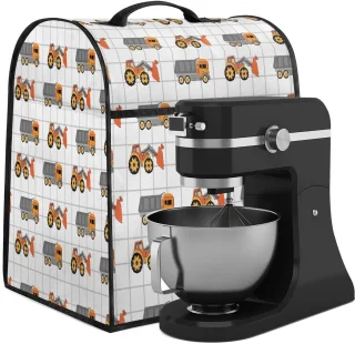 Keukenmachine Hoezen - Apparaatbeschermer Mixer - Keuken Organisatie - Met Opbergvakken - 43 x 37 x 28.5 cm - Gekleurd