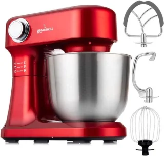 Keukenmachine - keukenrobot - rood