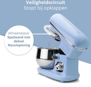 Keukenmachine Kneedmachine Deegmachine Blauw