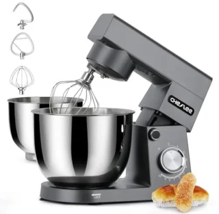 Keukenmachine kneedmachine zwart