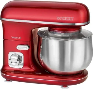 Keukenmachine kneedrobot mixer rood
