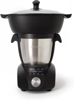 Keukenmachine kookrobot zwart