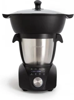 Keukenmachine kookrobot zwart