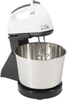 Keukenmachine met deegklopper - zwart