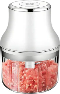Keukenmachine mini hakker 250 ml zwart