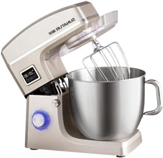Keukenmachine Mixer 10 L Champagne Goud