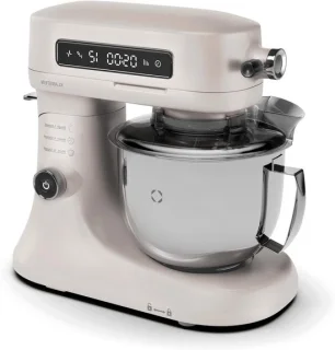 Keukenmachine mixer deegmaker zandkleur