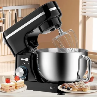 Keukenmachine mixer foodprocessor 5 liter kom zwart