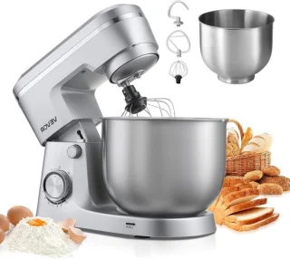 Keukenmachine mixer foodprocessor zilver