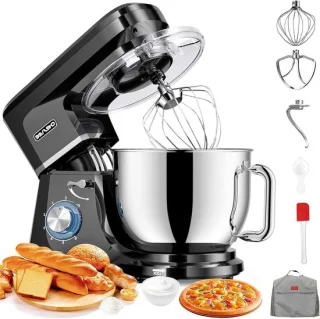 Keukenmachine mixer foodprocessor zwart