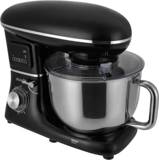 Keukenmachine mixer kneedmachine 6.2 liter zwart