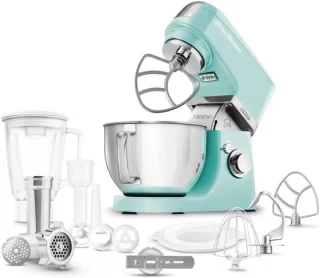 Keukenmachine mixer robot turkoois