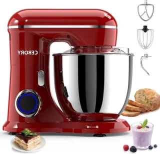 Keukenmachine mixer rood