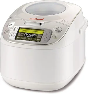 Keukenmachine multicooker 5 liter wit