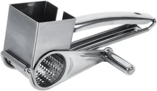 Keukenmachine rasp – keukengereedschap – 20 cm – zilver