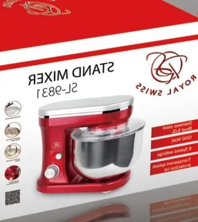 Keukenmachine roermachine deegkneder rood
