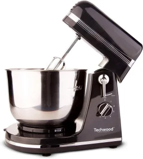 Keukenmachine RVS-kom 3,5 L Zwart
