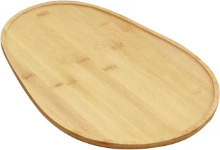 Keukenmachine Schuifplank - Glijplank Onderlegger - Apparaten Verplaatsen - Geoptimaliseerde Rugbescherming - 5-8 Qt - Houtkleur