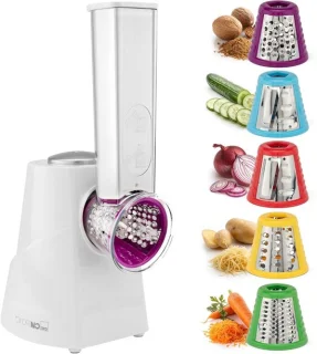 Keukenmachine - Snijmachine Rasp - Groenten Bereiden - 5 Functies - 150 Watt - Zwart