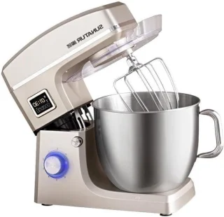 Keukenmachine standmixer 10 liter champagne goud