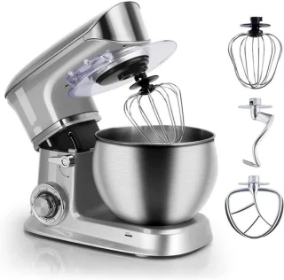 Keukenmachine standmixer zilver
