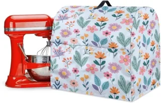 Keukenmachinehoes met boho bloemen
