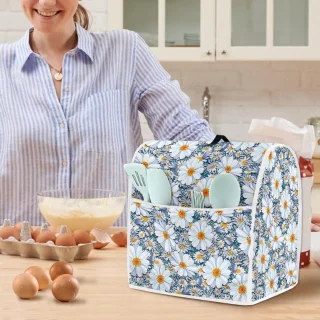 Keukenmachinehoes Vintage Daisy