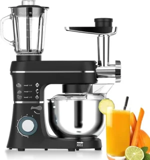 Keukenmixer 10 liter - foodprocessor blender - zwart