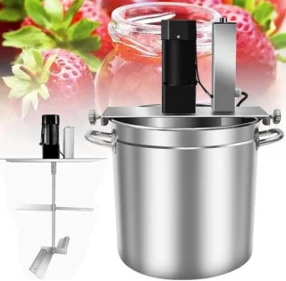 Keukenmixer 15 liter zilver
