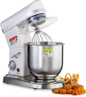 Keukenmixer deegmixer 5L zilver