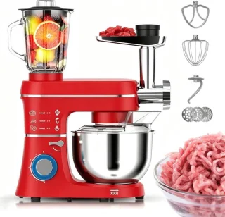 Keukenmixer deegmixer rood